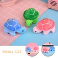 thumbnail image 3 of OULII 3Pcs Cute Turtle Stuffed Animal Plush Doll With PP Cotton Material For Women Giving, 3 of 8