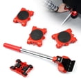 thumbnail image 2 of Ensemble de Rouleaux à Roulettes pour Outils de Transport de Meubles 5 Pcs, 2 of 8