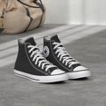 thumbnail image 2 of Converse Chuck Taylor All Star en Toile à Tige Haute, Noir/blanc, 7.5 Femmes/5.5 Hommes, 2 of 5