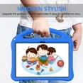 thumbnail image 4 of OUSITAID pour Onn Étui pour Tablette de 10,1 Po (Modèle 2024) 100135925 pour Enfants Étui de Protection Antichoc avec Poignée et Support pour Walmart Onn Étui pour Tablette 10,1 Po Gen 4 Bleu, 4 of 7