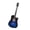 Blue, variant on Bunblic Classical Acoustic Guitar 38inch 6 Strings Guitar Metal Tuner Pegs Copper Strings Musical Instrument for Gift Parties Birthday Blue