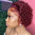 thumbnail image 3 of LPSSTORE Perruque Brésilienne Courte Ondulée Bouclée Haute Température pour Cheveux, 3 of 3