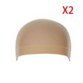 thumbnail image 1 of Braveheart 2Pcs UniElastic Hair Liner Snood Stretch Mesh Wig Cap, 1 of 2