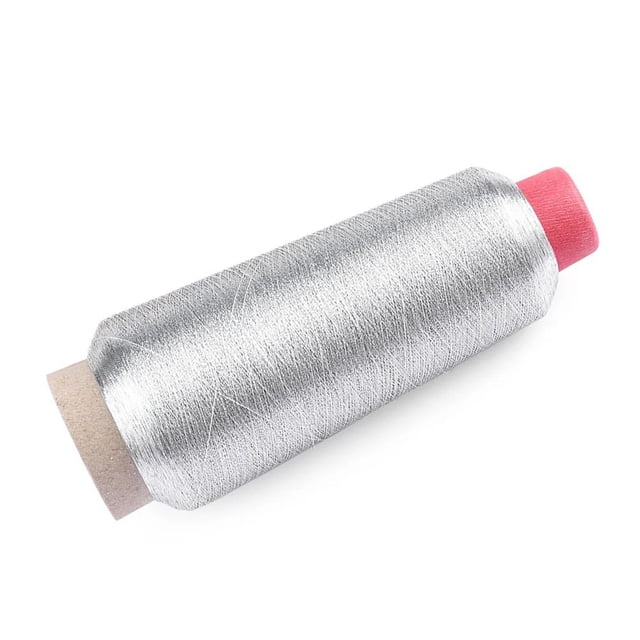 BUYISI 3500M Highquality Embroidery Thread Gold Threads Silver Threads Diy Sewing Machine Accessories Home Sewing Thread Silver