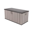 thumbnail image 1 of LIFETIME 150 Gallon Outdoor Storage Box, Gray Lid, 1 of 7