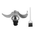 thumbnail image 2 of Blender Blade Replacement Part, No Noise Stainless Steel Blender Blade Strong Hardness Anti Scratch Low Temperature Resistant Sturdy  for Dough Making for TM31, 2 of 7