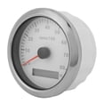 thumbnail image 2 of Tachometer, 0-8000RPM 85mm Boat Tacho Gauge Universal Pointer Type IP67 Waterproof  For RVs For Yachts White,Black, 2 of 8