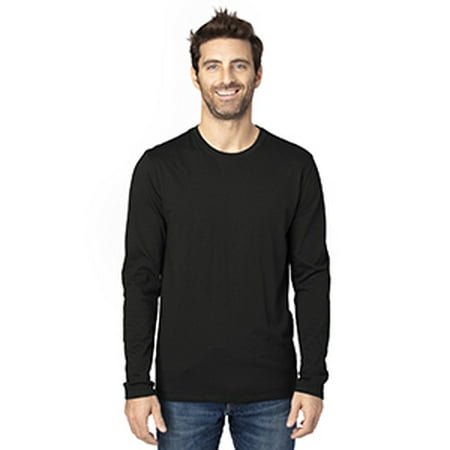 T-Shirt à Manches Longues pour Hommes - Noir - S