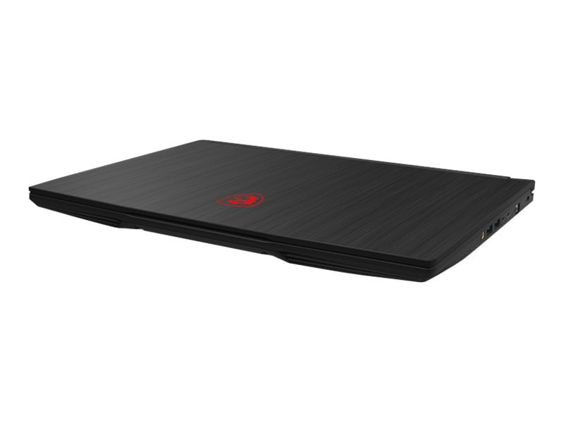 MSI GF65 10SDR 1273 Thin - Intel Core i7 - 10750H / up to 5 GHz - Windows 10 Home - GF GTX 1660 Ti - 8 GB RAM - 512 GB SSD NVMe - 15.6" 1920 x 1080 (Full HD) @ 120 Hz - Gigabit Ethernet - Wi-Fi 6 - aluminum black