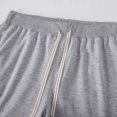 thumbnail image 4 of cllios Prime Clearance Mens Sweat Shorts with Pockets Running Shorts Lounge Gym Jogger Athletic Drawstring Elastic Waist Shorts, 4 of 7