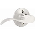 thumbnail image 1 of Poignée de Porte en Nickel Satiné Intérieur Levier de Porte de Passage en Nickel Brossé pour Hall et Garde-Robe Ensemble de Serrure de Porte Sans Clé Réversible pour Portes Côté Gauche Droit Levier Poignée Ensemble, 1 of 6