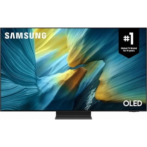 Samsung 65" S95F Series 4K UHD HDR OLED Tizen Smart TV (2025 Modèle - QN65S95FA) – Ouvrir la boîte