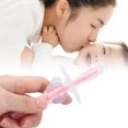 thumbnail image 3 of Toothbrushes, Safe And Eco-Friendly Toddler Toothbrush, Baby Toothbrush, Cartoon Soft For Baby For Infant Pink,Blue,Yellow, 3 of 8