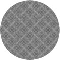 thumbnail image 1 of Ahgly Company Tapis d'Intérieur Lavable en Machine Carré Gris Transitionnel, 3 Pieds Carré, 1 of 7