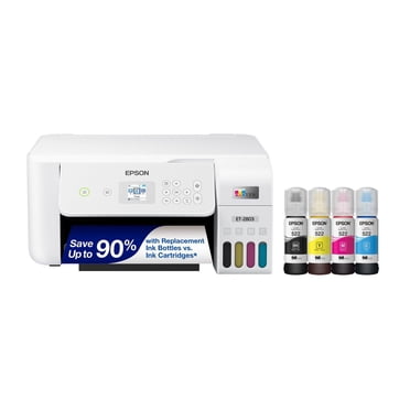 Epson EcoTank ET-2803 Wireless Color All-in-One Cartridge-Free Supertank Printer with Scan and Copy