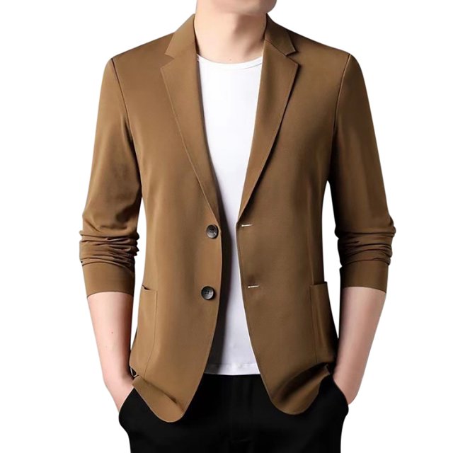 Kcodviy Spring Summer Men's Lightweight Mens Suit Set Summer Suit Jacket Casual Men S Suits Set Stretch Slim Fit Button Mens Pin Striped Suit Sport Coats