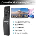 thumbnail image 2 of Nouvelle Télécommande Vocale BN59-01312A pour Téléviseur Intelligent Samsung QLED UHD 4K 8K Série 8 Prenant en Charge la Fonction Vocale, 2 of 4