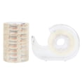 thumbnail image 1 of Graflsoa 1.8cm Transparent BOPP Tape Set with Cutter - 5 Rolls (18mm x 30Y) + 1 Dispenser for Office & School Use, 1 of 6