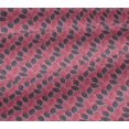 thumbnail image 5 of oneOone Viscose Jersey Fabric Leaves Block Printed Fabric 1 Yard 60 Inch Wide, 5 of 5