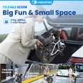 thumbnail image 3 of Gyrocopters iCaddy Foldable Electric Bike | UL 2849 | 15.6AH Battery | Up to 125 km PAS Range | Speed Up to 40 km/h | Cushioned Seat & Backrest | Front Basket | Foldable E bike, 3 of 9