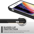 thumbnail image 4 of Pour Apple iPhone 7 Plus Rouge Antichoc Fente pour Carte Portefeuille Étui Robuste Robuste Étui 360, 4 of 5