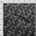 thumbnail image 3 of oneOone Coton Flex Gris Tissu Floral Rétro Tissu Imprimé par la Cour 40 Pouces de Large, 3 of 5