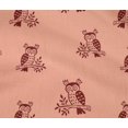 thumbnail image 4 of oneOone Cotton Flex Fabric Branch & Owl Block Printed Fabric 1 Yard 40 Inch Wide, 4 of 4