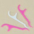thumbnail image 4 of 25Pcs Disposable Oral Gum Teeth Clean Care Dental Flosser Plastic Tooth Picks, 4 of 8