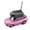 Rose, variante sur Riforla Voiture RC Mini 1/64 WL avec Caméra FPV et Lumières Ambiantes LED et Commandes Interactives et 3 Modes de Vitesse Voiture Télécommandée FPV RC Drift Cars pour Adulte, Contrôlée via une Application Mobile Jaune