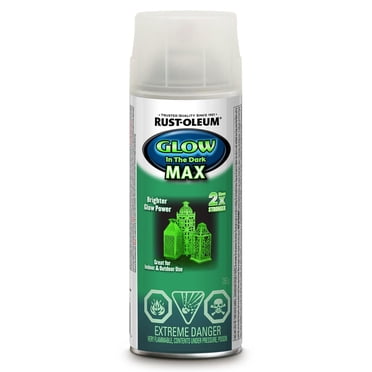 Rust-Oleum® Specialty Glow in the Dark MAX Spray Paint for Marking and Safety Use, 283 g