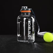 Boovnll Water Bottles, Ultra-Large Capacity (54 OZ/1600ml) Transparent Plastic Bottle with Handle Leak Proof Big Water Bottle for Home, Office, Gym, Outdoor Sports, Water Bottle