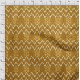 thumbnail image 3 of oneOone Viscose Chiffon Fabric Paisley & Chevron Ikat Print Sewing Fabric BTY 42 Inch Wide, 3 of 4