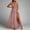 Pink, variant on TIMIFIS Women's Summer Maxi Dress Spring Casual Boho V Neck Split Beach Long Flowy Dresses Trendy Beach Long Dresses pring