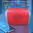 thumbnail image 4 of Yhmxh Home Appliances Kitchen Appliances New Home Essentials Intelligent Bluetooth Speaker Bluetooth Small Speakerhigh Sound Quality High Volume Car Mounted Household Card Insertion Subwoofer, 4 of 6