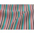 thumbnail image 3 of oneOone Viscose Jersey Fabric Multicolor Stripe Print Fabric BTY 60 Inch Wide, 3 of 4