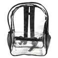 thumbnail image 1 of Wzzjkit Clear Backpack Transparent Backpack Beach Multi-functional Travel Bag Student School Bag for Sports Activities and Games in Concert Festival Saving, 1 of 1