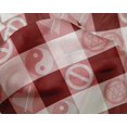 thumbnail image 5 of oneOone Silk Tabby Maroon Fabric Craft Projects Decor Fabric Printed By The Yard 42 Inch Wide, 5 of 5