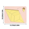 thumbnail image 4 of Triangle Puzzle Solving The Wooden Puzzle Irregular Shape Square Disappearing Triangle Triangulator Brain Teaser Game For And, 4 of 7