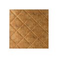 thumbnail image 1 of Fasade 12" x 12" Quilted Muted Gold Wall Panel Sample, 1 of 1