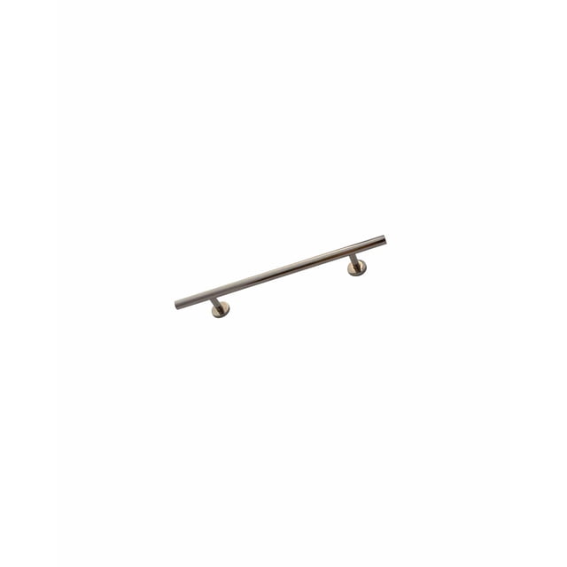 Cabinet Handle Pull Round Bar 19″ – Solid Brass Cabinet Pull with 16″ Centre to Centre Mounting – Brushed Brass, Polished Nickel, Satin Nickel