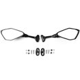 thumbnail image 2 of Krator Universal Black Motorcycle Mirrors Compatible with Kawasaki ZR1000 ZR1200 ZRX, 2 of 4
