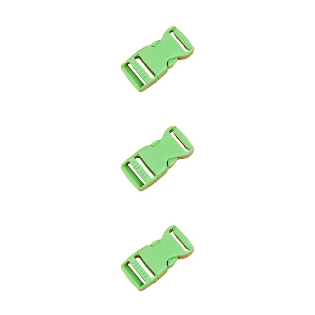 ZheElen 10pcs/set High Compatibility Buckle Strap For Convenient And Secure Fastening ABS Clasp Belt Buckles Release Buckle green 3Set
