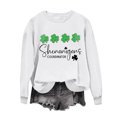 thumbnail image 2 of Chemises pour Femmes Col Rond Imprimé Fête de la Saint-Patrick Manches Longues Chandails en Molleton Fête de la Saint-Patrick Chemises pour Femmes, 2 of 4