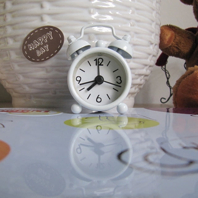 Clock Cute Small Alarm Metal Alarm Clock Small Electronic Mini Clock Meat for Grilling Mini Timer Bathroom Timer Kids Sand Timers Silent Timer for Classroom