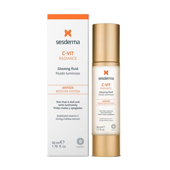 Sesderma C-Vit Radiance Glowing Fluid 1.7 Fl Oz (Pack of 1)