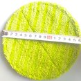 thumbnail image 3 of 2 Pcs Vadrouilles Électriques Rotatives Sans Fil Sec Humide Tampon de Remplacement Tapis Rond Outil de Nettoyage de Plancher Récurant pour Salon Intérieur Vert, 3 of 9