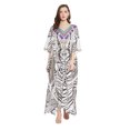 thumbnail image 1 of Oussum Caftan pour Femmes Robe Été Ample Décontractée Grande Taille Robe de Soirée Imprimée Caftan Long pour Dames Robes Élégantes en Ligne, 1 of 4