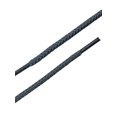thumbnail image 4 of INSPIRE CHIC Unisex Thick Solid Color Round Shoelaces for Leather Boots Blue Gray 140 cm/55", 4 of 4