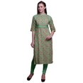thumbnail image 1 of Bimba Robe Kurti Longue Indienne Imprimée, Tunique Droite, Robes pour Femmes, 1 of 5