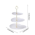 thumbnail image 2 of European Style Multi Tier Dessert Stand, Heart Shaped Cake Stand and Snack Candy Dish, 2 of 6